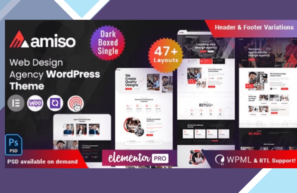 Amiso – Web Design Agency