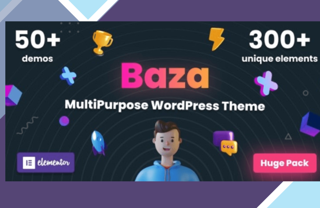 Baza – Creative MultiPurpose WordPress Theme