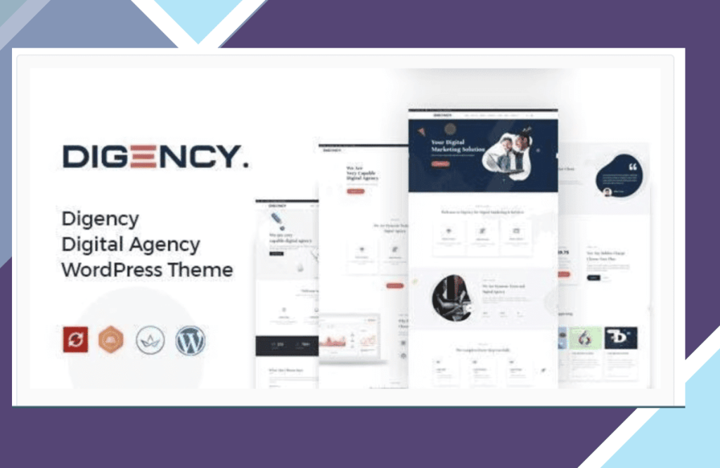 Digency – Multi-Purpose Portfolio WordPress Theme