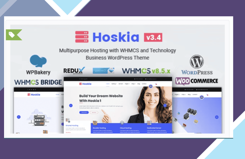 Hoskia | Multipurpose Hosting with WHMCS Theme