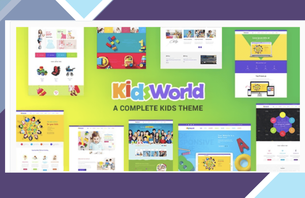 Kids Heaven – Children WordPress Theme