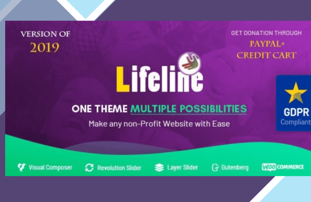 Lifeline – NGO, Fund Raising and Charity WordPress Theme