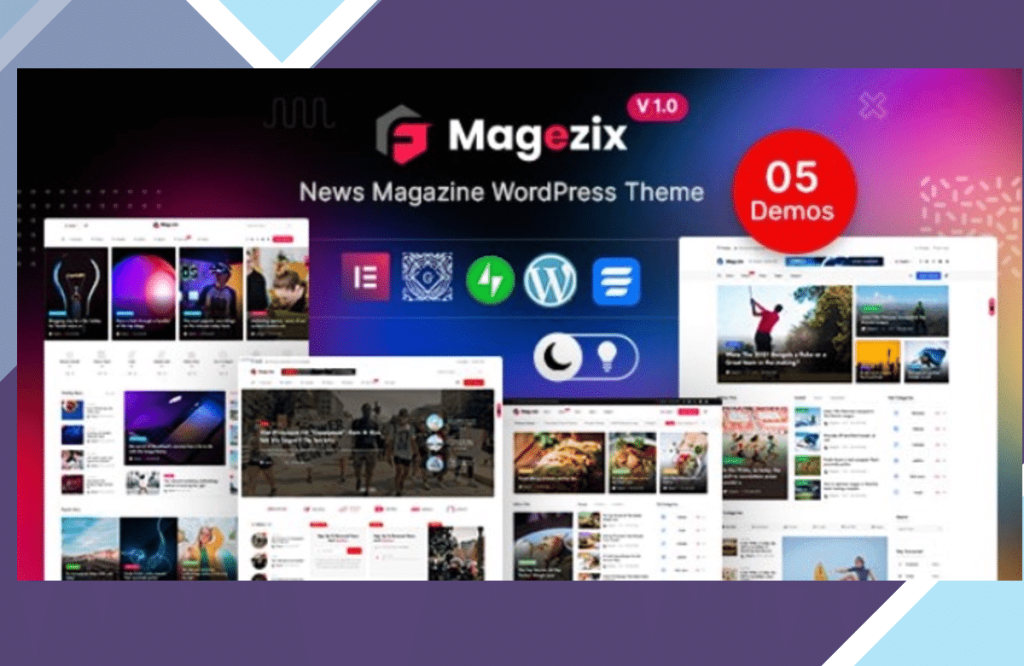 Magezix – Newspaper and Magazine WordPress Theme