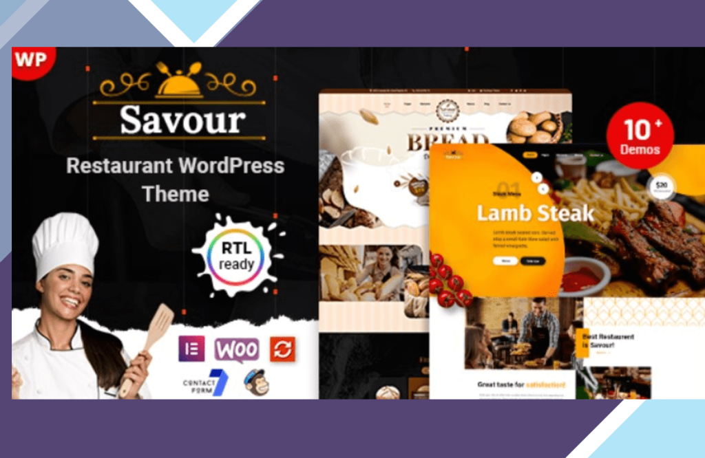 Savour – Restaurant WordPress Theme