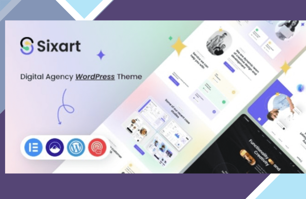 Sixart – Digital Agency WordPress Theme