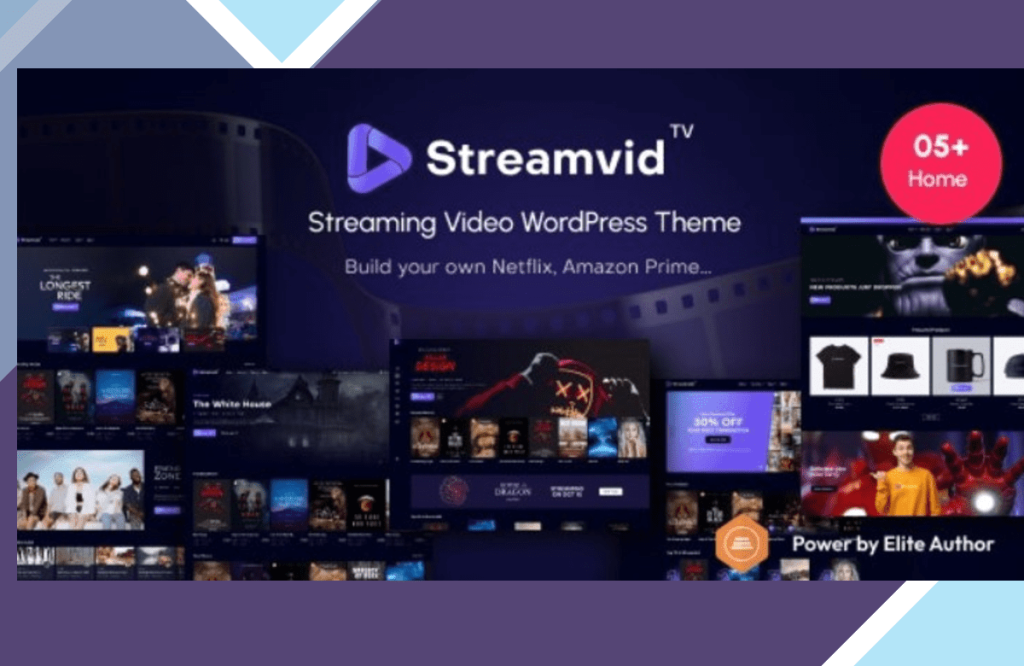 StreamVid – Video Streaming WordPress Theme