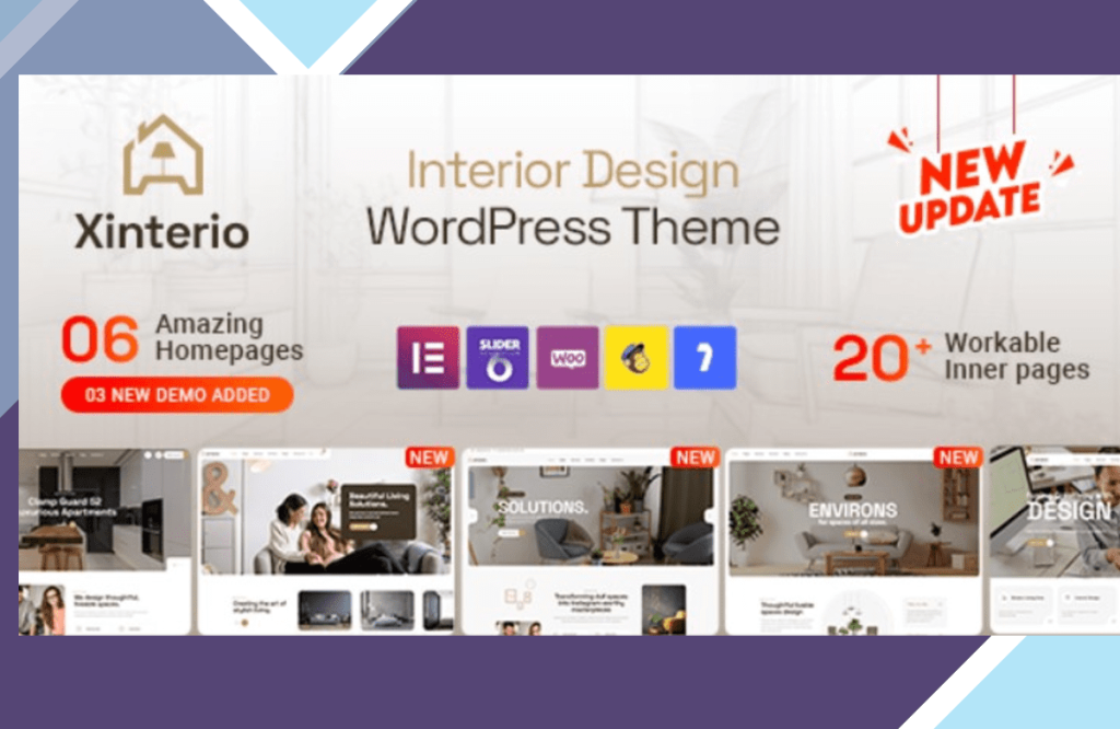 Xinterio – Interior Design WordPress Theme