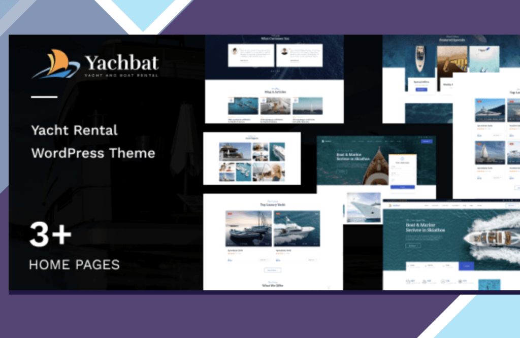 Yachbat – Yacht and Boat Rental WordPress Theme