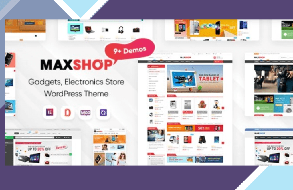 MaxShop – Electronics Store Elementor WooCommerce WordPress Theme