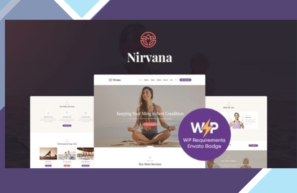 Nirvana | Yoga Studio and Fitness Club WordPress Theme
