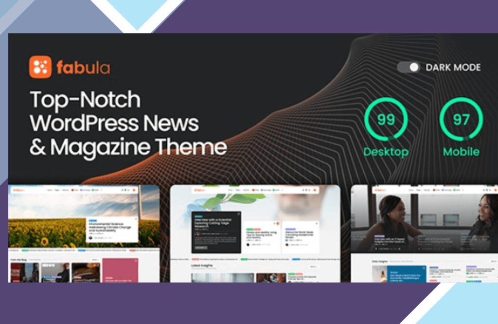 Fabula – News and Magazine WordPress Theme