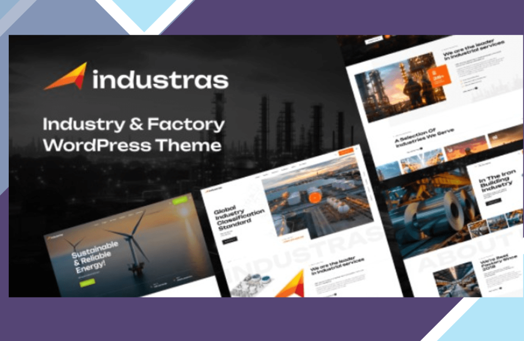Industras – Industry and Factory WordPress Theme
