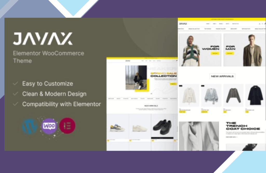Javax – Elementor WooCommerce Theme