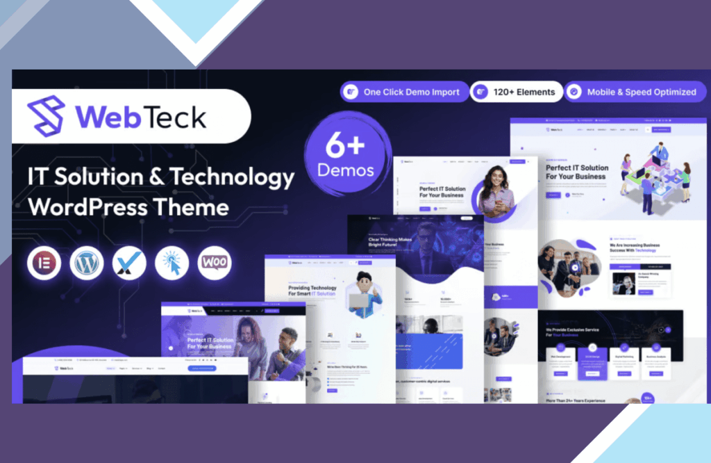 Webteck – IT Solution and Technology WordPress Theme