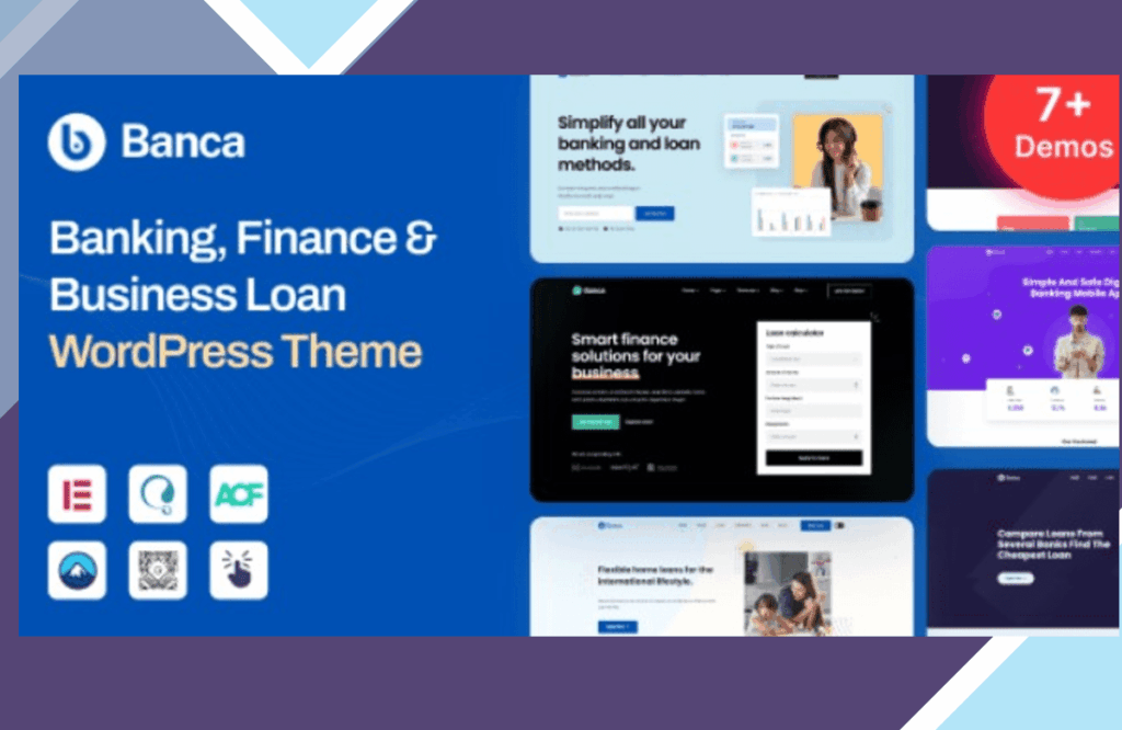 Banca – Banking, Finance and Business Loan WordPress Theme