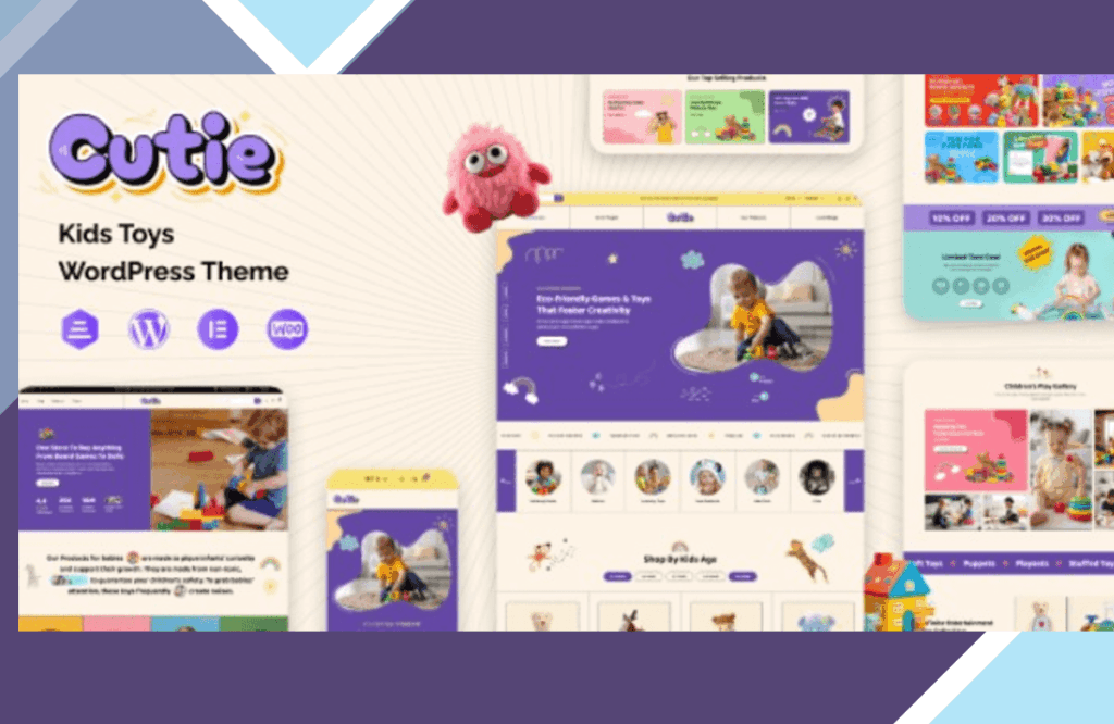 Cutie – Children School, Toys Store Them