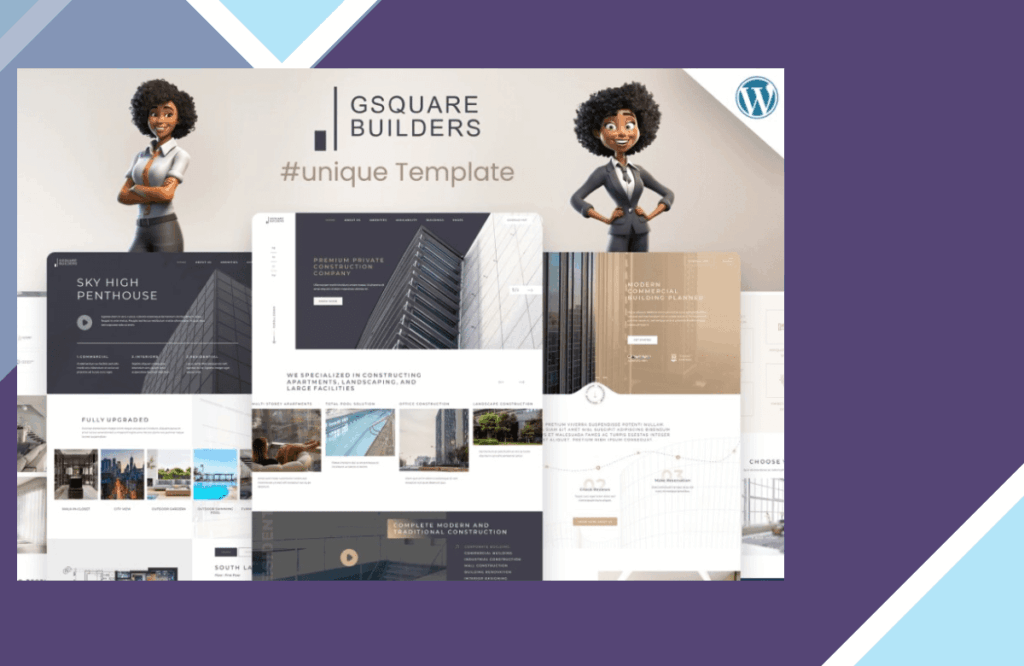 Gsquare – Real Estate WordPress Theme
