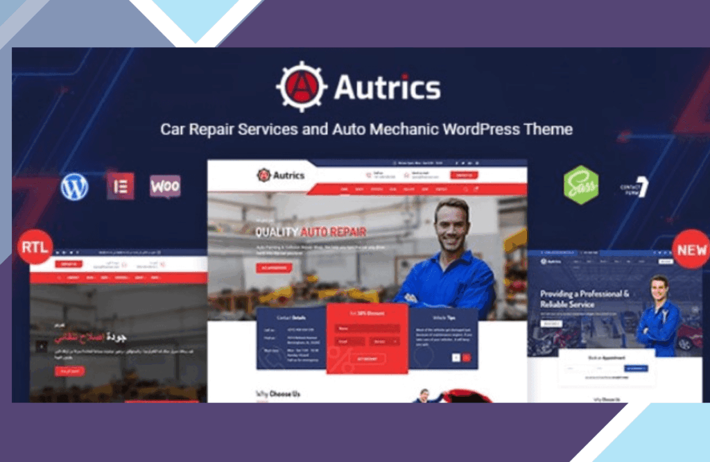 Autrics | Car Services and Auto Mechanic WordPress Theme