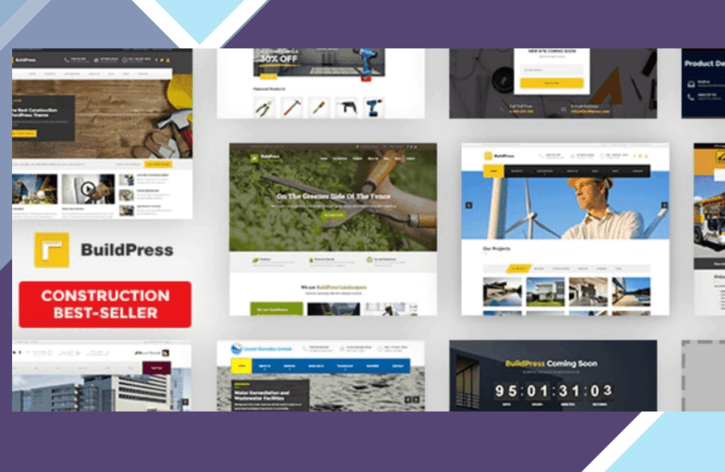 BuildPress – Multi-purpose Construction and Landscape WP Theme