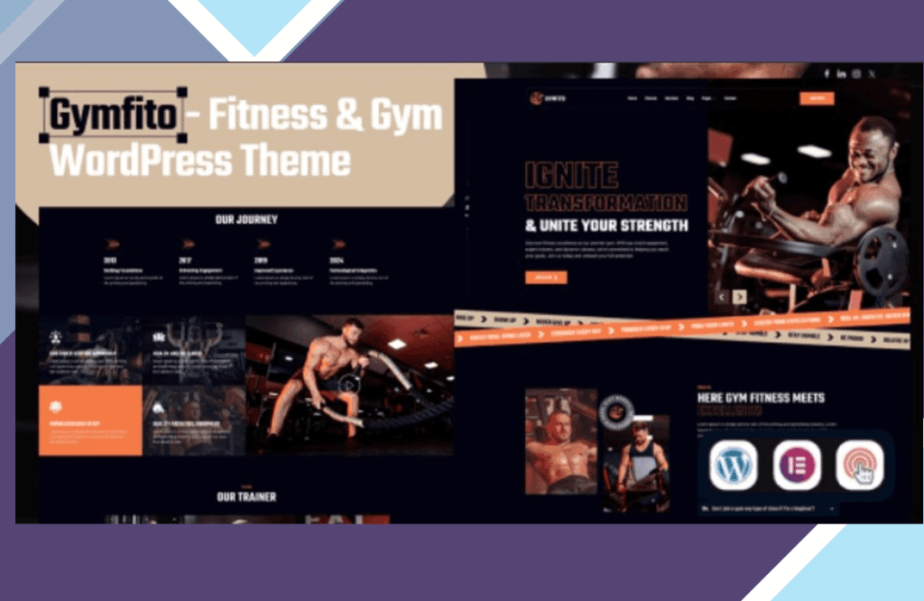 Gymfito – Fitness and Gym WordPress Theme