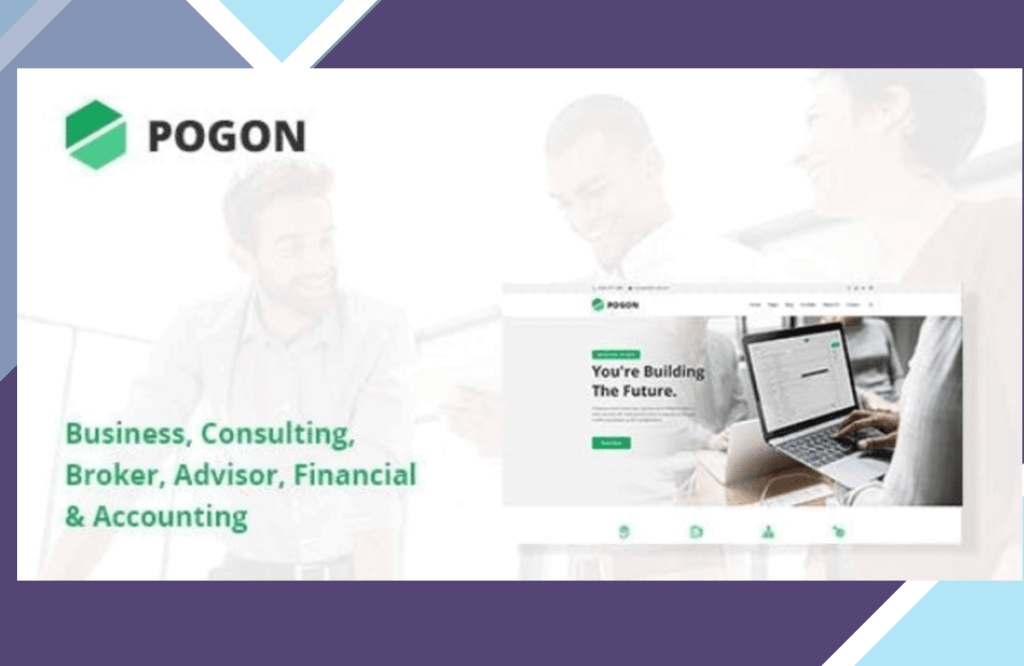 Pogon – Business and Finance Corporate WordPress Theme