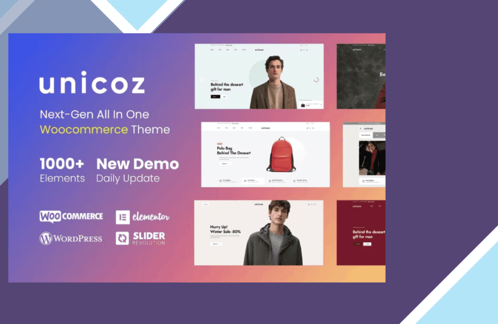 Unicoz – Elementor WooCommerce Theme