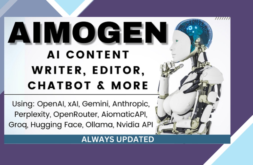 Aimogen Pro Aiomatic – Automatic AI Content Writer